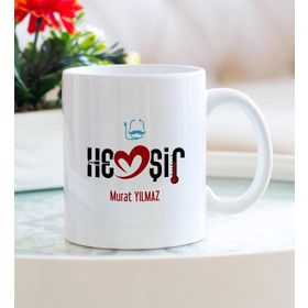 Hemşir-Beyaz Kupa Bardak