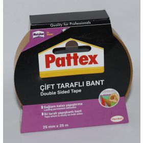 Henkel Pattex 25mmx25m Çift Taraflı Bant