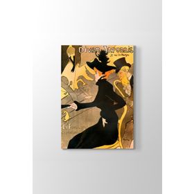 Henri De Toulouse - Divan Japonais Tablosu