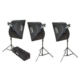 Hensel Certo 400 w 3'lü Paraflaş Set