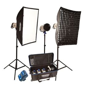 Hensel İntegra 500 Pro Plus FM 3'lü Paraflaş Set