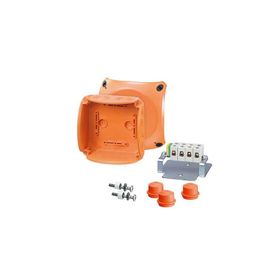 Hensel IP65/IP66 130x130x77 FK 0606 Turuncu Yangın Buatı