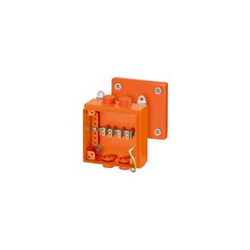 Hensel IP65/IP66 150x150x80 FK 9025 Turuncu Yangın Buatı