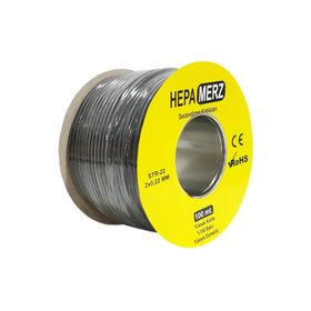 Hepa Merz STR-22 100 m Tam Bakır 2x0.22 Stereo Mikrofon Ses Kablosu
