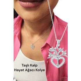 Hepimitu KLG.382 Gümüş Kolye