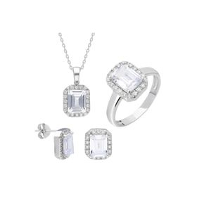 HepNaturel Starlight Diamond Pırlanta Montür Aşk Temalı 925 Ayar Gümüş Bayan Tektaş Yüzük