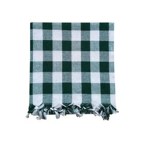 Hepsine Rakip 150x150 cm Saçaklı Kareli Yer Sofra Bezi