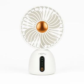 Hepu HP-F07 USB Şarjlı Sessiz Masaüstü Mini Fan 360 Ayarlanabilir Gövde Vantilatör