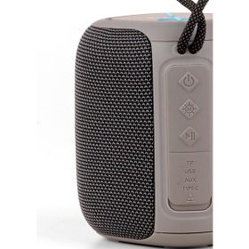 Hepu HP S-06 Gri Taşınabilir Şarjlı Bluetooth Hoparlör