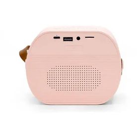 Hepu HP-S09 10 W Taşınabilir Kablosuz Pembe Bluetooth Hoparlör