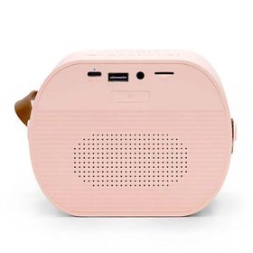 Hepu HP S09 Taşınabilir Şarjlı Bej Bluetooth Hoparlör
