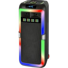 Hepu HP103 Siyah Büyük Boy Taşınabilir Şarjlı Bluetooth Parti Hoparlörü