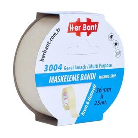 Her Bant 36 mm 25 mt Krepe Maskeleme Bantı