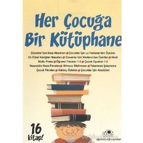 Her Çocuğa Bir Kütüphane Seti 16 Kitap Takım - Selçuk Yıldırım