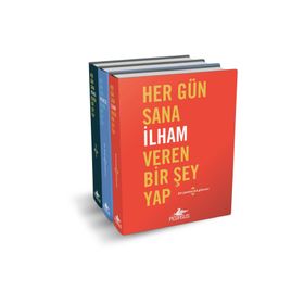 Her Gün Bir Şey Yap Serisi 3 Kitap Takım Set-Pegasus Yayınları