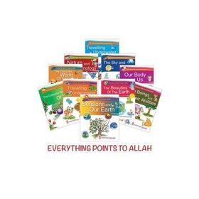 Her Şey Allahı Anlatıyor Set (İngilizce - 10 Kitap)