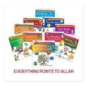 Her Şey Allahı Anlatıyor Set (İngilizce - 10 Kitap)