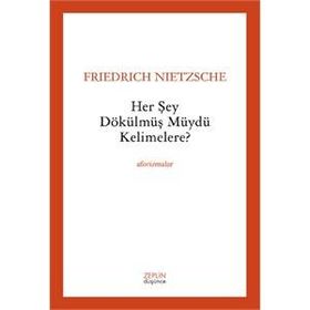 Her Şey Dökülmüş müydü Kelimelere? - Friedrich Wilhelm Nietzsche