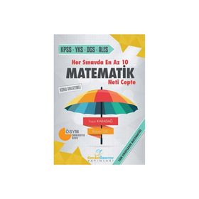 Her Sınavda En Az 10 Matematik Neti Cepte Konu Anlatımlı - Yaşar Karadağ Rıdvan Işık