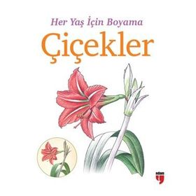 Her Yaş İçin Boyama - Çiçekler - kollektif