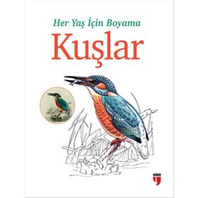 Her Yaş İçin Boyama - Kuşlar - kollektif