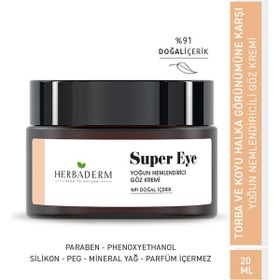Herbaderm 20 ml Super Eye Yoğun Nemlendirici Göz Kremi