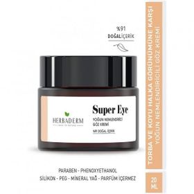 Herbaderm 20 ml Super Eye Yoğun Nemlendirici Göz Kremi