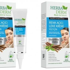 Herbaderm 2x55 ml Yüz İçin Renk Açıcı Leke Kremi