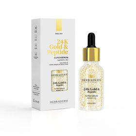 Herbaderm 30 ml Super Serum 24K Gold & Peptide Yüz Serumu