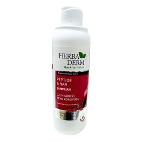 Herbaderm 330 ml Tüm Saçlar İçin Renk Koruyucu Nar Özlü Şampuan