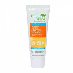 Herbaderm 75 ml Spf50+ Suya Dayanıklı Güneş Kremi