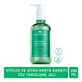 Herbaderm Acid Clarity 250 ml Yüz Temizleme Jeli