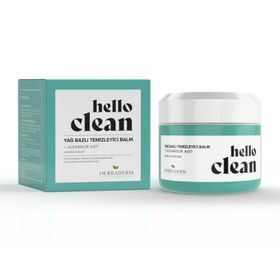 Herbaderm Hello Clean 100 ml Gözenek Karşıtı Yağ Bazlı Temizleyici Balm