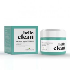 Herbaderm Hello Clean Gözenek Karşıtı Yağ Bazlı Oleanolik Asit 100 ml Temizleyici Balm