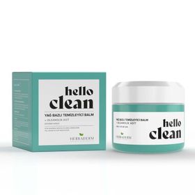 Herbaderm Hello Clean Gözenek Karşıtı Yağ Bazlı Oleanolik Asit 100 ml Temizleyici Balm