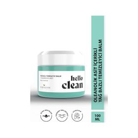 Herbaderm Hello Clean Gözenek Karşıtı Yağ Bazlı Oleanolik Asit 100 ml Temizleyici Balm