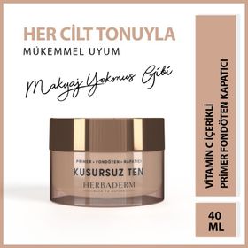 Herbaderm Kusursuz Ten Vitamin C Primer 30 ml Fondöten Kapatıcı