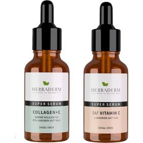 Herbaderm Super Collagen-C 30 ml Yaşlanma Karşıtı Dolgunlaştırıcı Serum