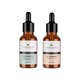 Herbaderm Super Collagen-C 30 ml Yaşlanma Karşıtı Dolgunlaştırıcı Serum