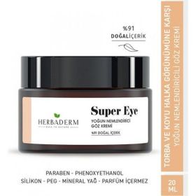 Herbaderm Super Eye 20 ml Göz Çevresi Kremi