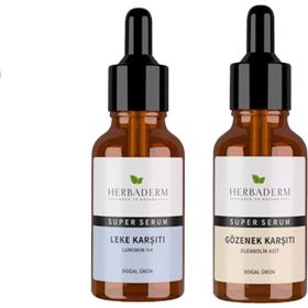 Herbaderm Super Serum 30 ml Leke Karşıtı ve Gözenek Karşıtı 30 ml Serum