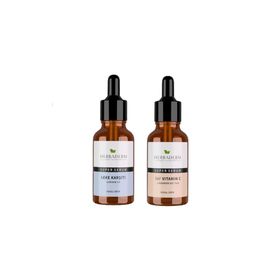 Herbaderm Super Serum 30 ml Leke Karşıtı ve Saf Vitamin C 30 ml Serum