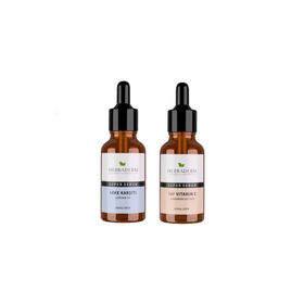 Herbaderm Super Serum 30 ml Leke Karşıtı ve Saf Vitamin C 30 ml Serum