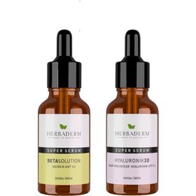 Herbaderm Süper Serum Beta Solution ve Hyaluronik 3D 30 ml Serum