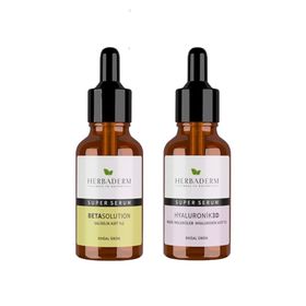 Herbaderm Süper Serum Beta Solution ve Hyaluronik 3D 30 ml Serum
