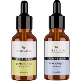 Herbaderm Super Serum Betasolution 30 ml ve Leke Karşıtı 30 ml Serum