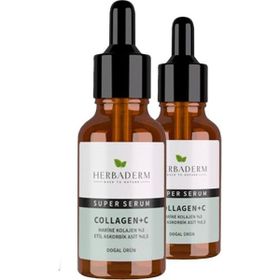 Herbaderm Süper Serum Collagen C 2x30 ml Vitamin