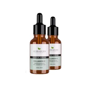 Herbaderm Süper Serum Collagen C 2x30 ml Vitamin