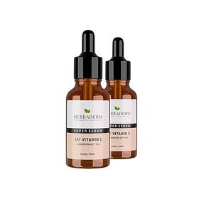 Herbaderm Süper Serum Collagen C 2x30 ml Vitamin