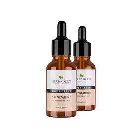 Herbaderm Süper Serum Collagen C 2x30 ml Vitamin